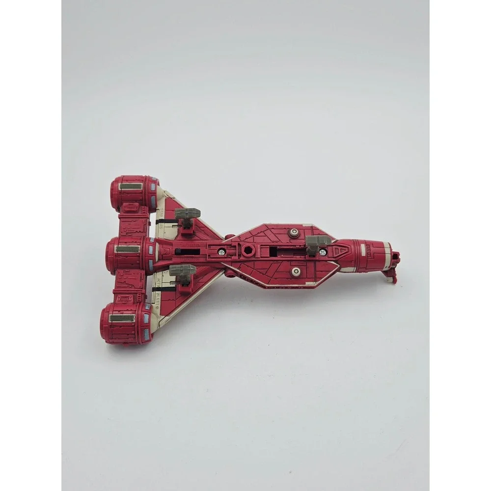 Star Wars Action Fleet Republic Cruiser Red White Galoob 1998 Micro Machines Toy